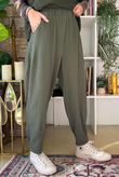 Lock Carrot Leg Trouser Khaki